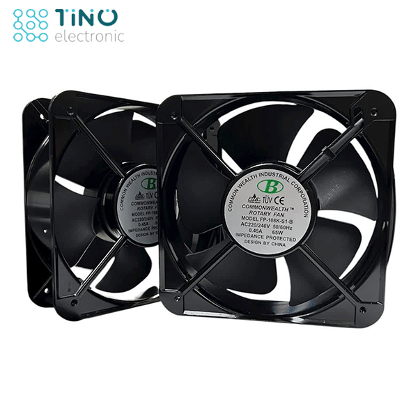 فن بلبرینگی 20×20×6 سانتیمتر 220 ولت