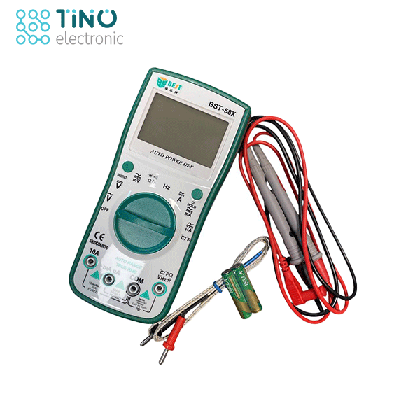 مولتیمتر دیجیتال مدل BST-58X