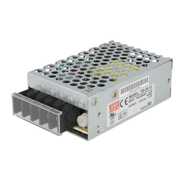 منبع تغذیه RS-25-12 MEAN WELL