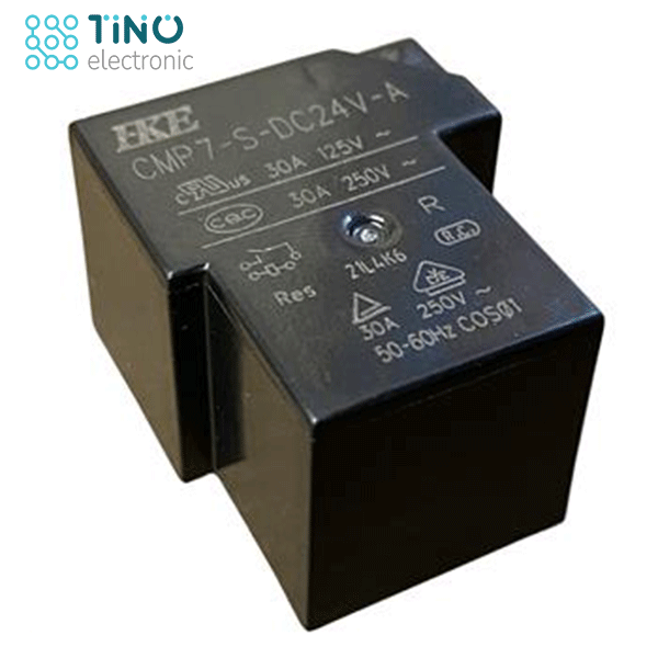 رله 24ولت 4پایه CMP7-S-DC24V-A HKE