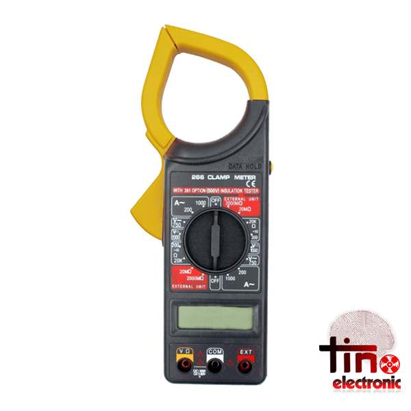 مولتی متر دیجیتالی انبری DT266