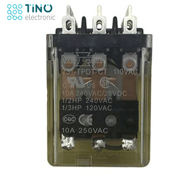 رله شیشه ای REL 731-TPDT-CT 110VAC 10A 3C
