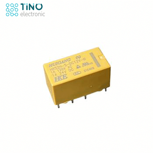 رله مخابراتی 12ولت 8پایه -HRS2H-S-DC12V-N HKE