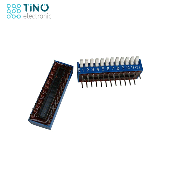 دیپ سوئیچ 12pin پیانویی