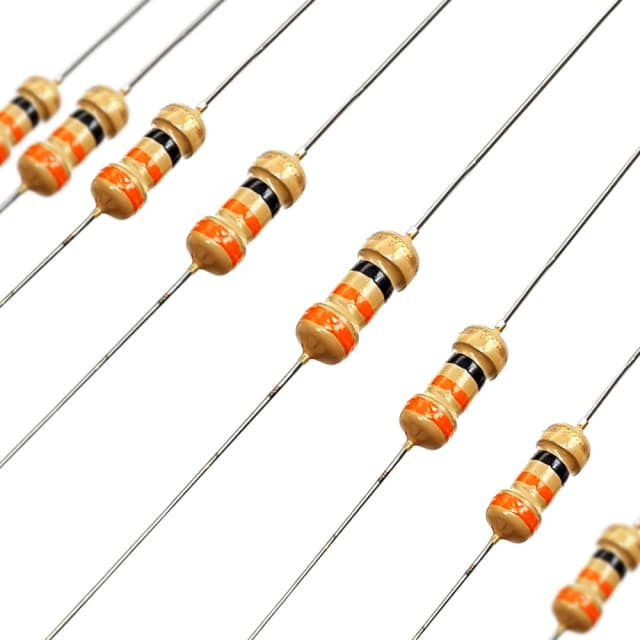 مقاومت 33ohm 1/4W 5%