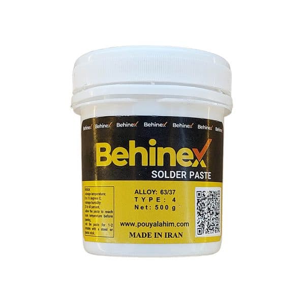 خمیر قلع تیپ 4 بهینکس – Behinex Solder Paste Type 4
