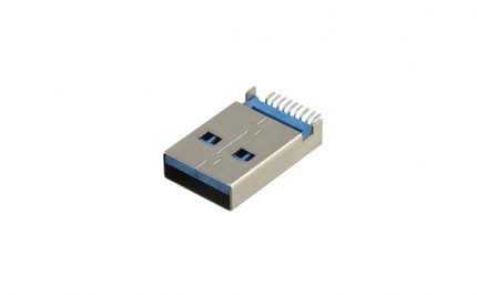 کانکتور USB TYPE-C نری (PLUG) به همراه کاور مشکی بسته 5 تایی