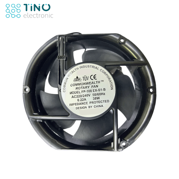 فن 15*17 220 ولت بلبرینگی