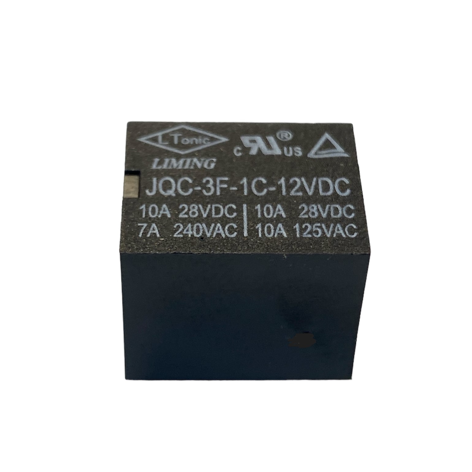 رله 12V-10A پایه میلون T73 LIMING JQC-3F-1C-12VDC