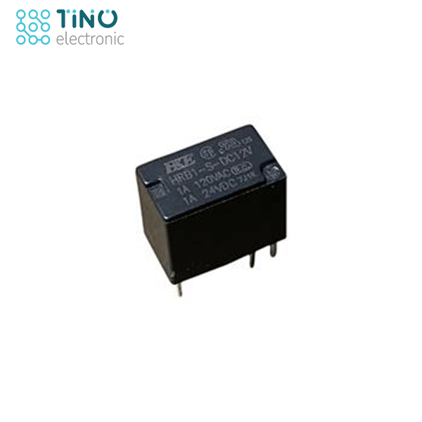 رله مخابراتی 12ولت 6پایه -HRB1-S-DC12V HKE