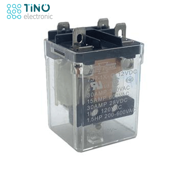 رله شیشه ای 12ولت - REL 737-1X-C 12V 30A 1C