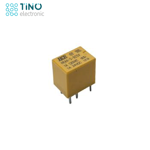 رله مخابراتی 5 ولت 6پایه -HRAH-S-DC5V HKE
