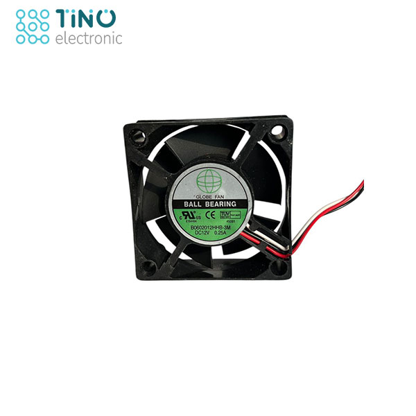 فن 6*6*2 12 ولت 300 میلی آمپر