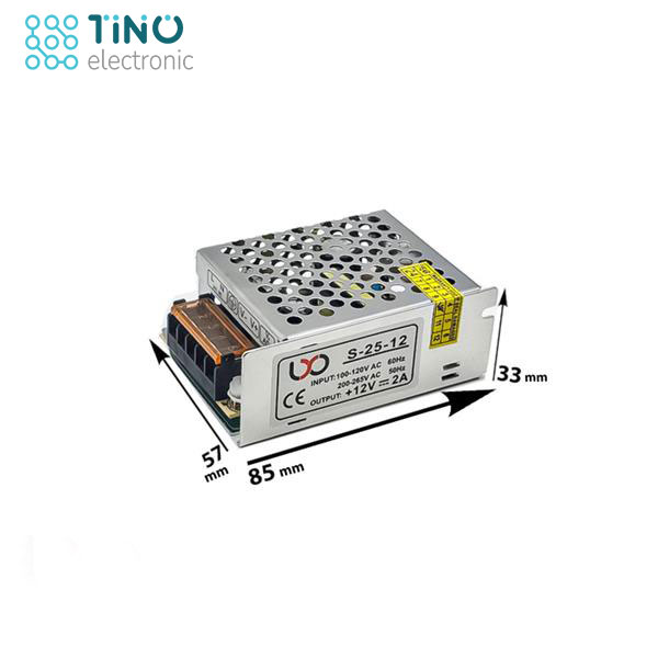 سوئیچینگ S-25-12 LXO 12V 2A