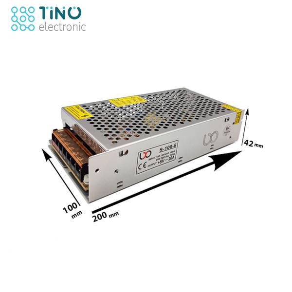 سوئیچینگ S-100-5 LXO 5V 20A