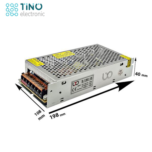 سوئیچینگ S-150-15 LXO 15V 10A