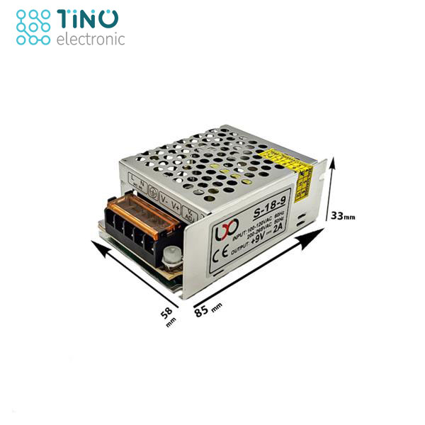 سوئیچینگ S-18-9 LXO 9V 2A