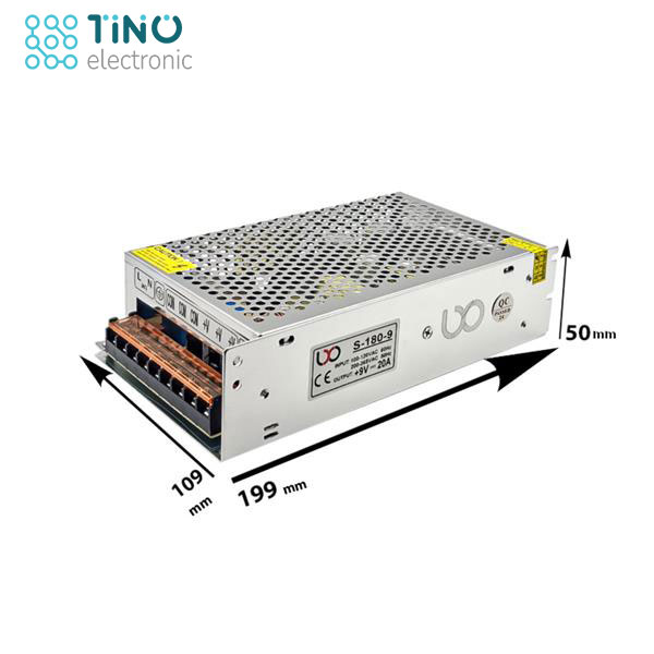 سوئیچینگ S-180-9 LXO 9V 20A